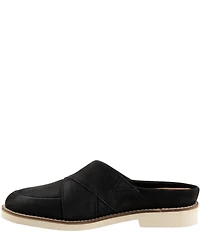 SoftWalk Wessex Nubuck Suede Crossover Mules