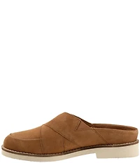 SoftWalk Wessex Nubuck Suede Crossover Mules