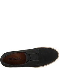 SoftWalk Wexford Nubuck Suede Slip On Oxfords