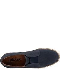 SoftWalk Wexford Nubuck Suede Slip On Oxfords