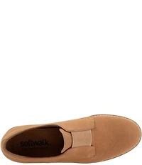 SoftWalk Wexford Nubuck Suede Slip On Oxfords