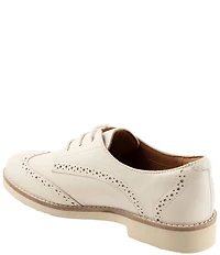 SoftWalk Women's Willet Leather Brogue Detail Oxfords