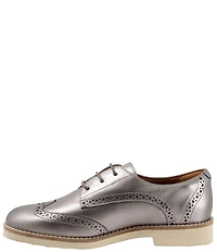 SoftWalk Women's Willet Leather Brogue Detail Oxfords