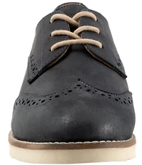 SoftWalk Willet Nubuck Suede Lace Up Oxfords