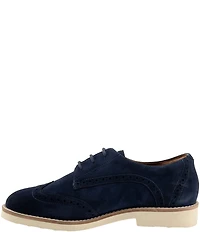 SoftWalk Willet Suede Brogue Detail Oxfords