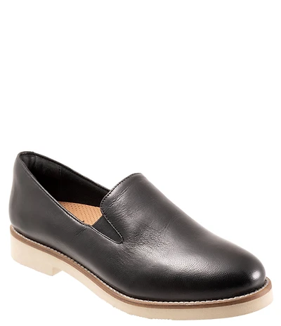 SoftWalk Whistle II Leather Slip On Loafers