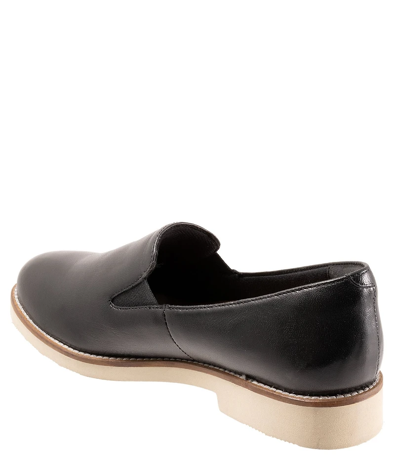 SoftWalk Whistle II Leather Slip On Loafers