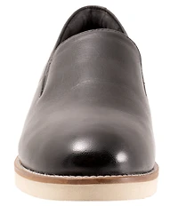 SoftWalk Whistle II Leather Slip On Loafers
