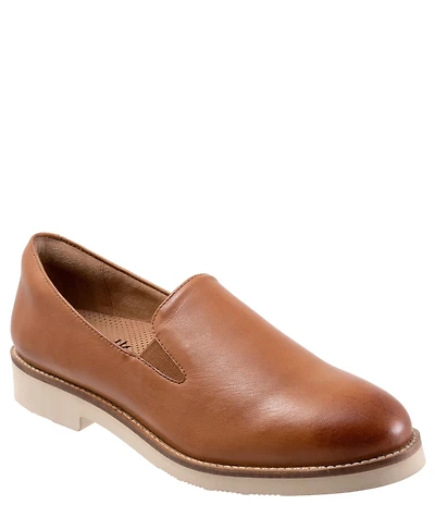 SoftWalk Whistle II Leather Slip On Loafers