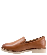 SoftWalk Whistle II Leather Slip On Loafers