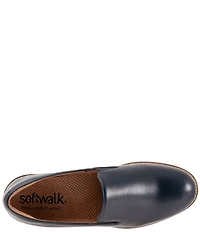 SoftWalk Whistle II Leather Slip On Loafers