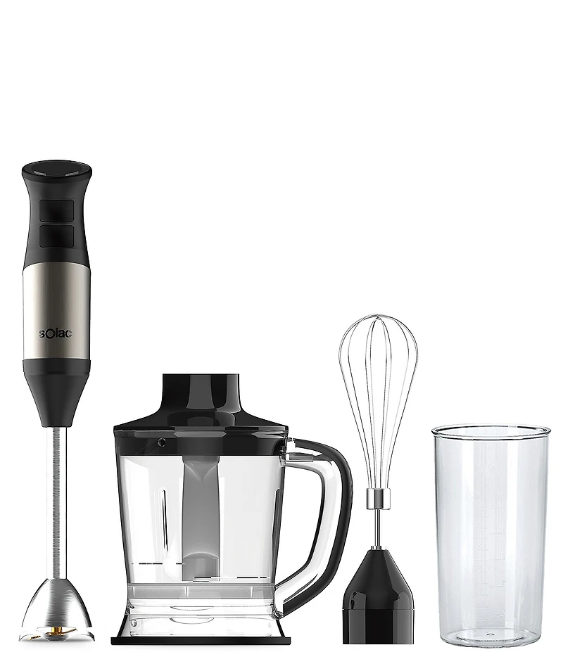 SOLAC Professional 1000W Immersion Hand Blender with Accessory Kit