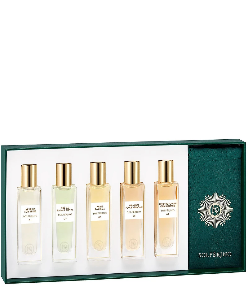 Solferino 5-Piece Travel Spray Fragrance Discovery Gift Set