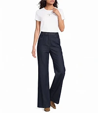 Sonia Rykiel Crew Neck Short Sleeve Hardware Detail Baby Tee