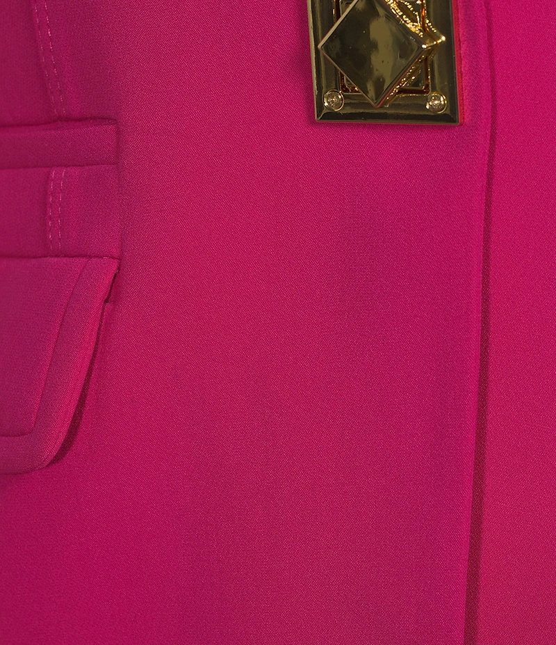 Sonia Rykiel V-Neck Long Sleeve Hardware Button Coordinating Blazer