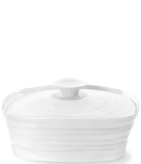 Sophie Conran for Portmeirion White Porcelain Covered Butter Dish