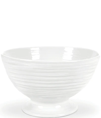 Sophie Conran for Portmeirion White Porcelain Footed Bowl
