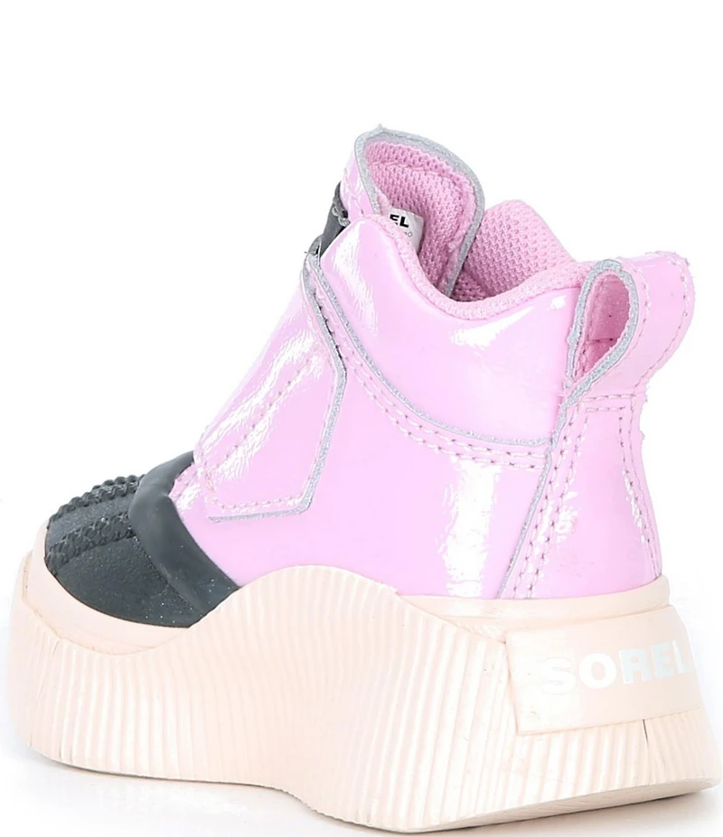 Sorel Girls' Out N About IV Strap Waterproof Patent Boots (Infant)