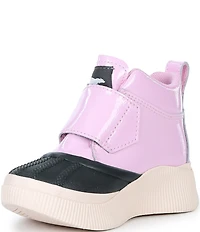Sorel Girls' Out N About IV Strap Waterproof Patent Boots (Toddler)