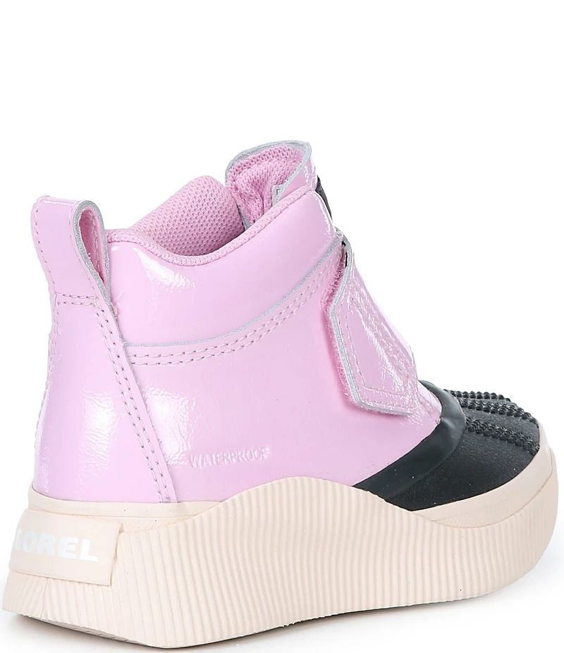 Sorel Girls' Out N About IV Strap Waterproof Patent Boots (Youth)