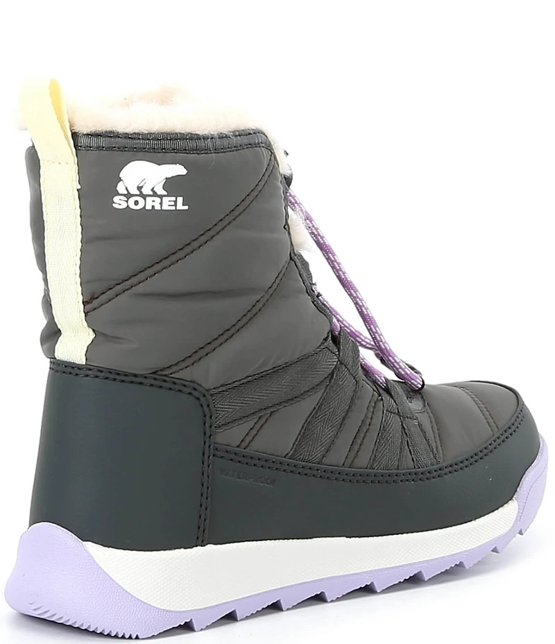 Sorel Girls' Whitney II Plus Lace Up Cold Weather Waterproof Boots (Youth)