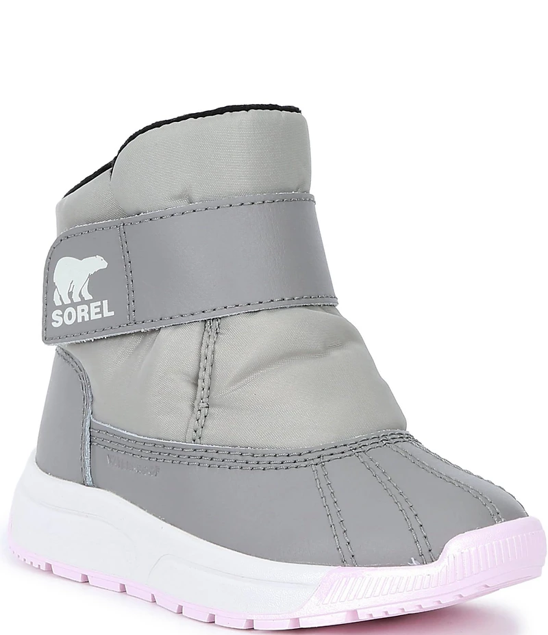 Sorel Girls' Whitney III Strap Waterproof Hook-and-Loop Boots (Infant)