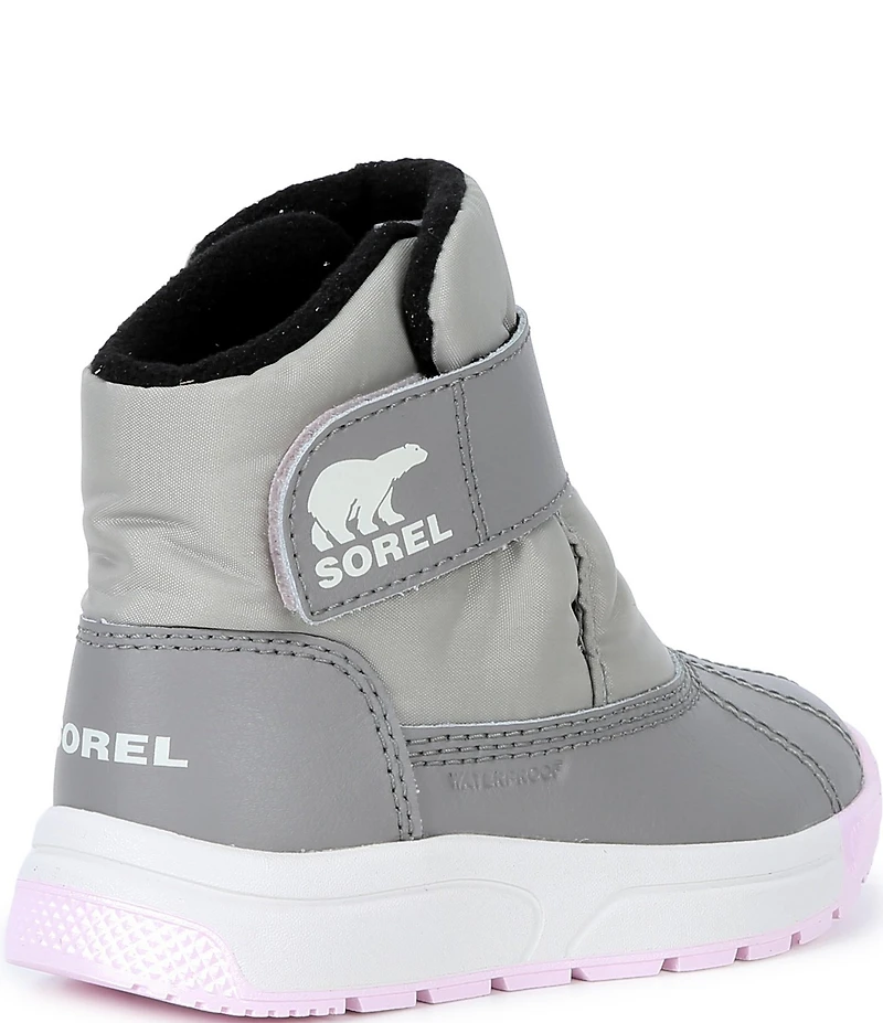 Sorel Girls' Whitney III Strap Waterproof Hook-and-Loop Boots (Youth)