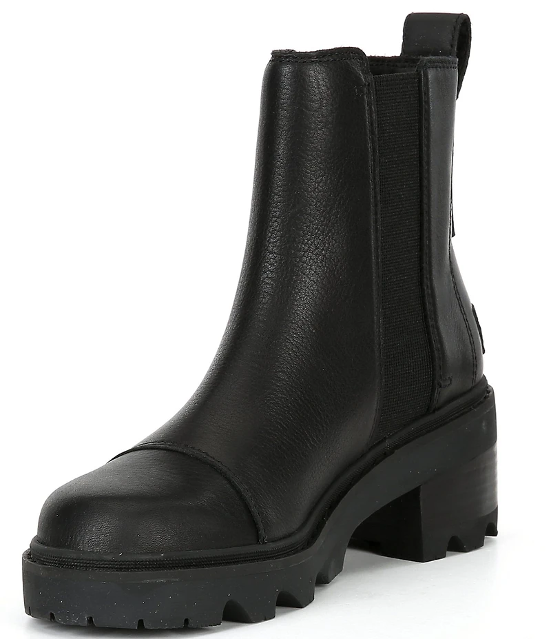 Sorel Joan Now Chelsea Waterproof Leather Booties