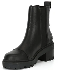 Sorel Joan Now Chelsea Waterproof Leather Booties