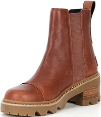 Sorel Joan Now Chelsea Waterproof Leather Booties