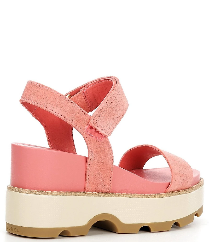 Sorel Joanie IV Strap Wedge Suede Platform Sandals
