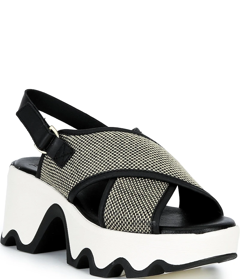 Sorel Kinetic Aura Slingback TXT Platform Sandals