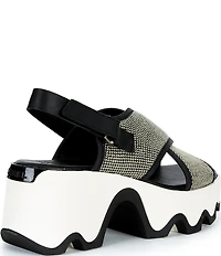 Sorel Kinetic Aura Slingback TXT Platform Sandals