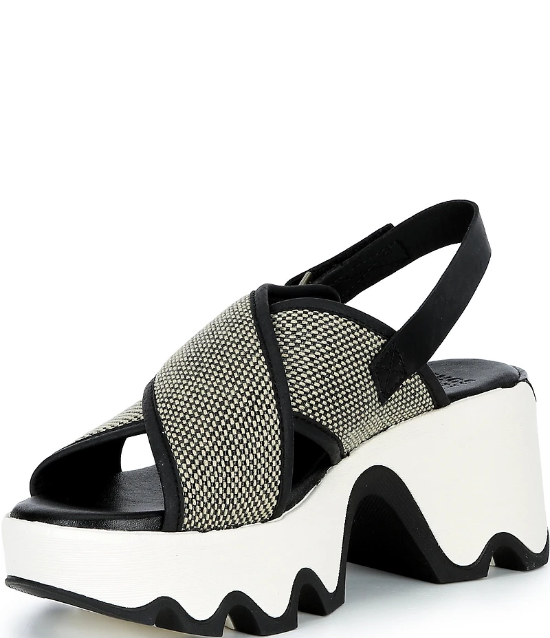 Sorel Kinetic Aura Slingback TXT Platform Sandals
