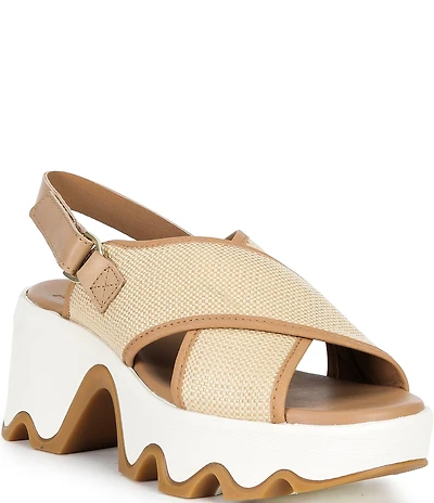 Sorel Kinetic Aura Slingback TXT Platform Sandals