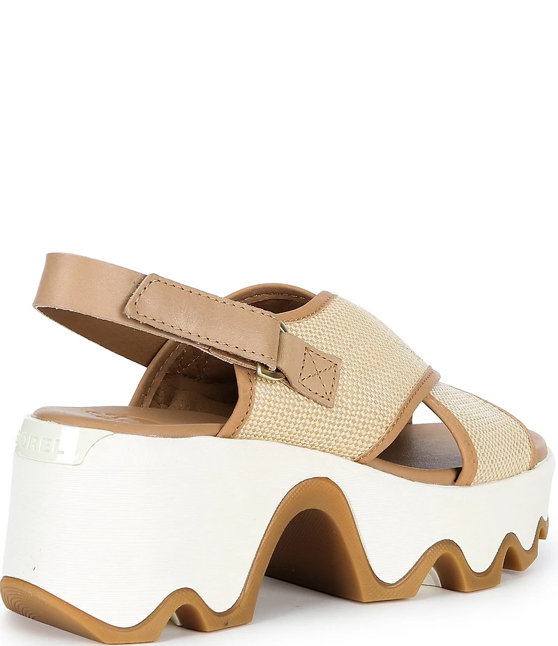 Sorel Kinetic Aura Slingback TXT Platform Sandals