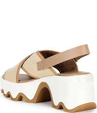 Sorel Kinetic Aura Slingback TXT Platform Sandals