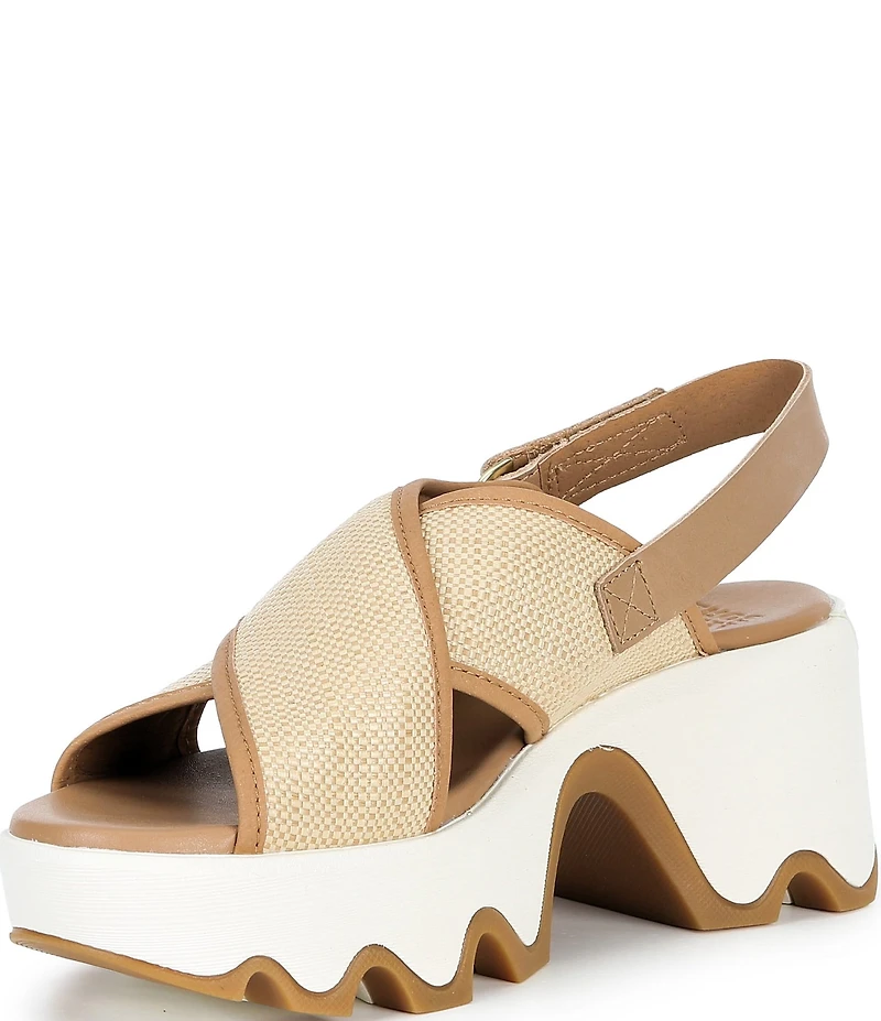 Sorel Kinetic Aura Slingback TXT Platform Sandals