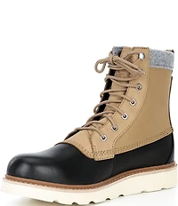 Sorel Men's Slabtown 62 Caribou Leather Waterproof Boots