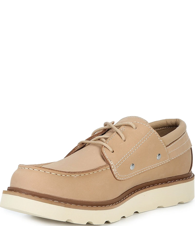 Sorel Men's Slabtown 62 Mariner Leather Moc Toe Boat Shoes