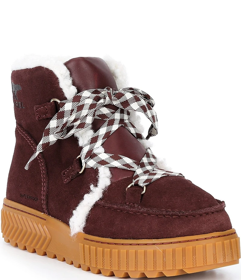 Sorel ONA Ave Alpine Waterproof Suede Winter Booties
