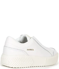 Sorel Ona Ave Leather Slip On Platform Sneakers