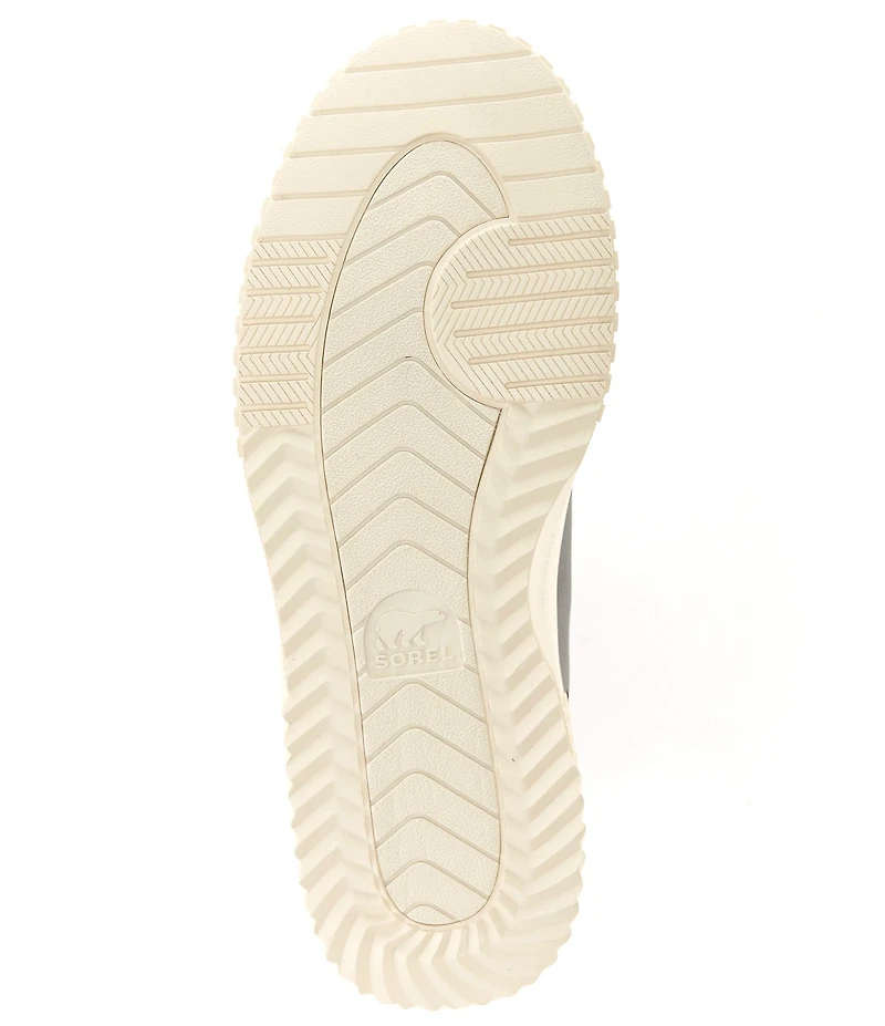 Sorel Ona Ave Leather Slip On Platform Sneakers