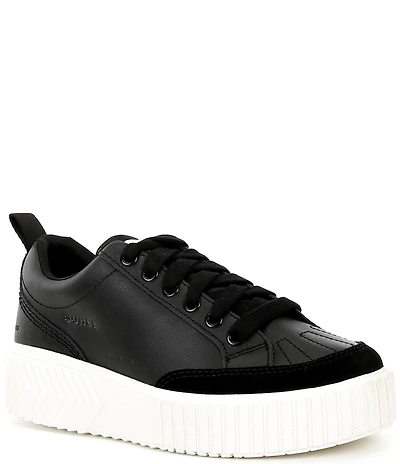 Sorel ONA AVE Low Waterproof Leather Platform Sneakers