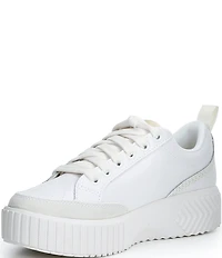 Sorel ONA AVE Low Waterproof Leather Platform Sneakers