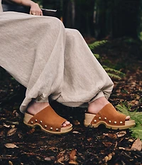 Sorel Roam'N Suede Platform Slide Sandals