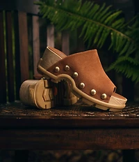 Sorel Roam'N Suede Platform Slide Sandals