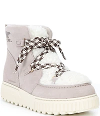 Sorel Women's ONA AVE Alpine Shearling Waterproof Winter Booties