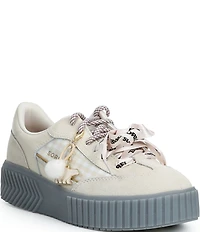 Sorel Women's ONA Ave Charm Leather Platform Court Sneakers