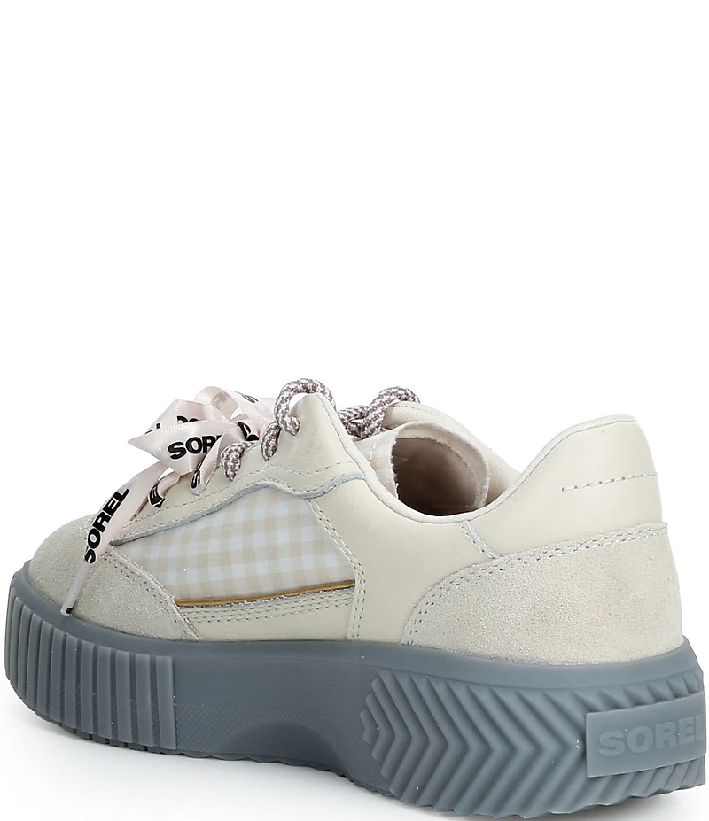 Sorel Women's ONA Ave Charm Leather Platform Court Sneakers